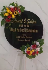 Papan Akrilik Ucapan Ulang Tahun Periuk